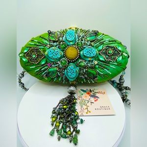 SOLD! RARE Mary Frances Vintage Crossbody Bag. New without Tag.